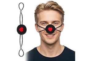 FunisFun Crochet Nose Warmer for Winter Adjustable Nose Cover for Women Men Cold Weather Snow Outdoor Activities Gag Gift