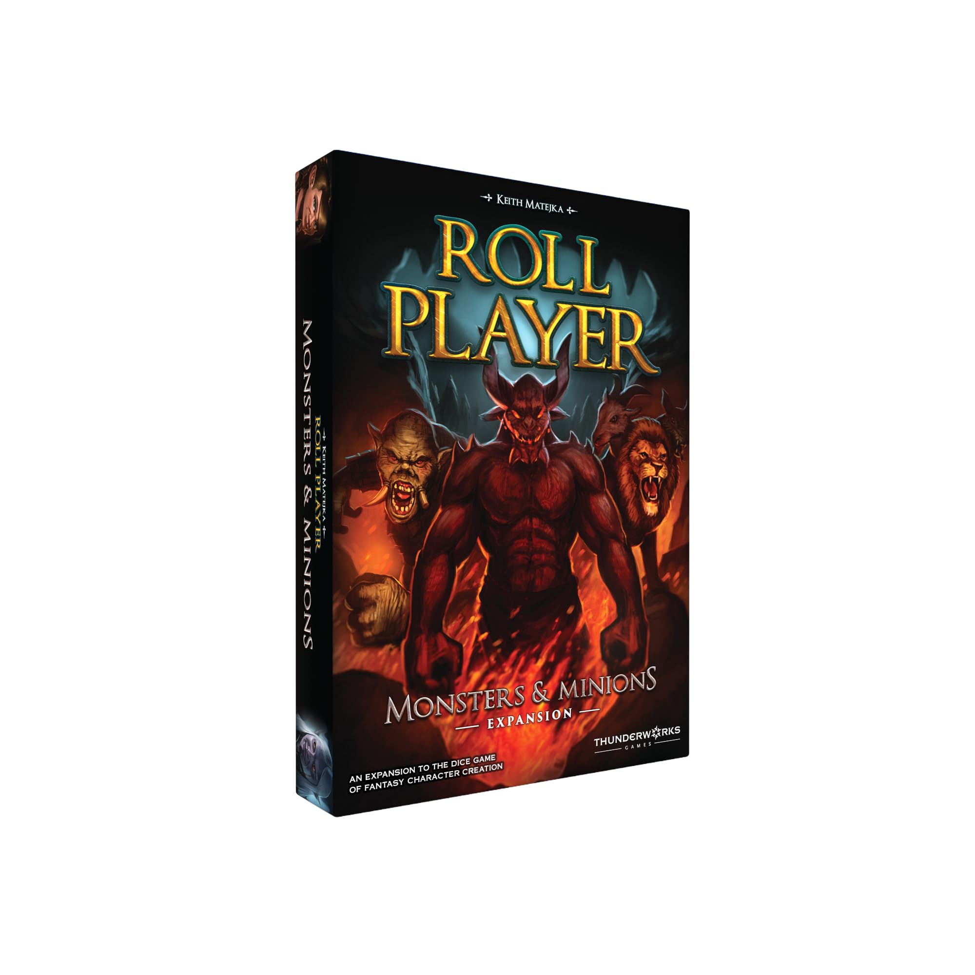 Thunderworks Games TWK2002 Roll Player: Monsters & Minions Expansion, Mixed Colours