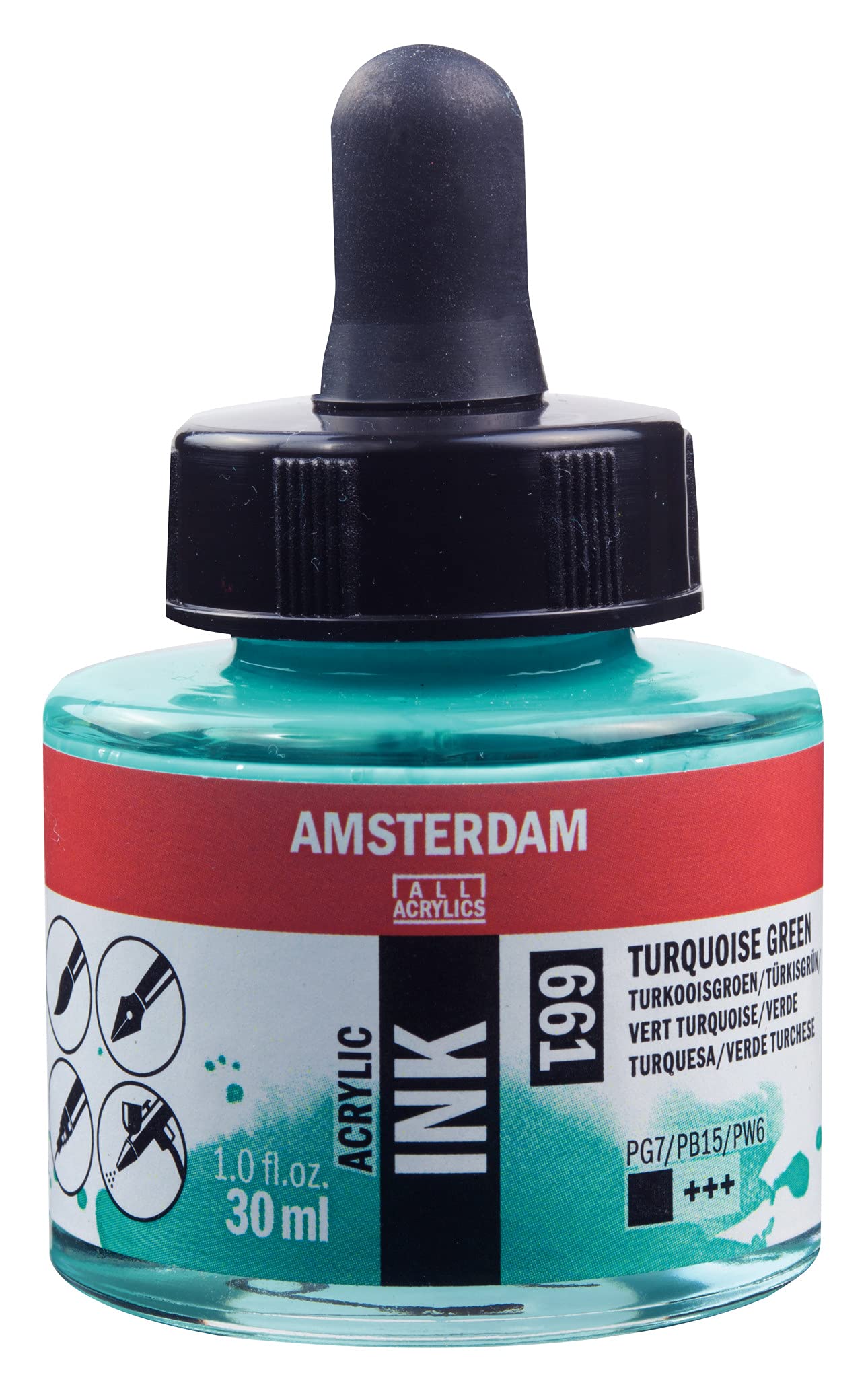 Amsterdam ACRYLC Ink Turq.Green