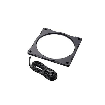 Phanteks Halos Lux Digital LED 120mm Fan Frame Alum, Black (PH-FF120DRGBA_BK01)