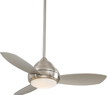Minka Aire F516 Bn Concept I Brushed Nickel 44 Ceiling Fan With