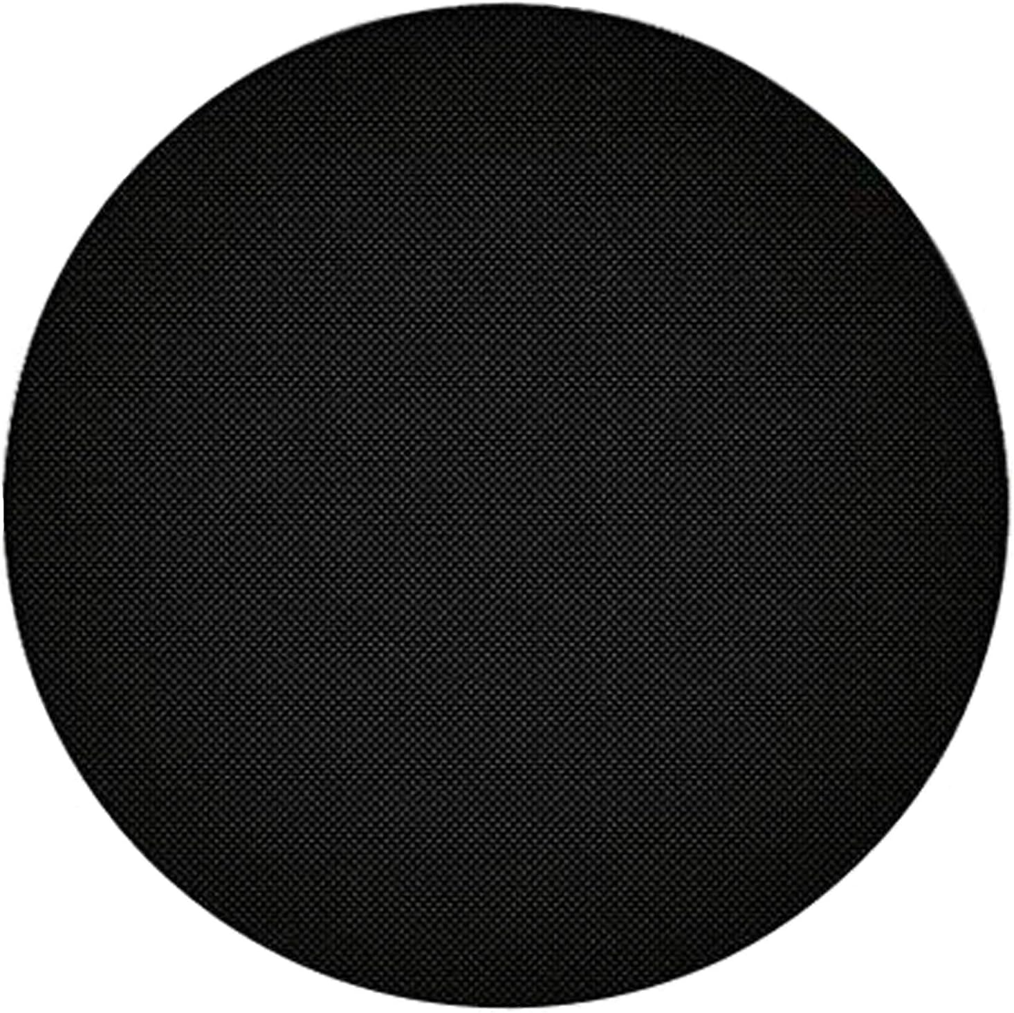 Lobwerk BBQ Grill Mats with Non-Stick Teflon Coating for Gas Barbecue Charcoal Food Compliant, Black, 40cm Rund x1 - Image 5