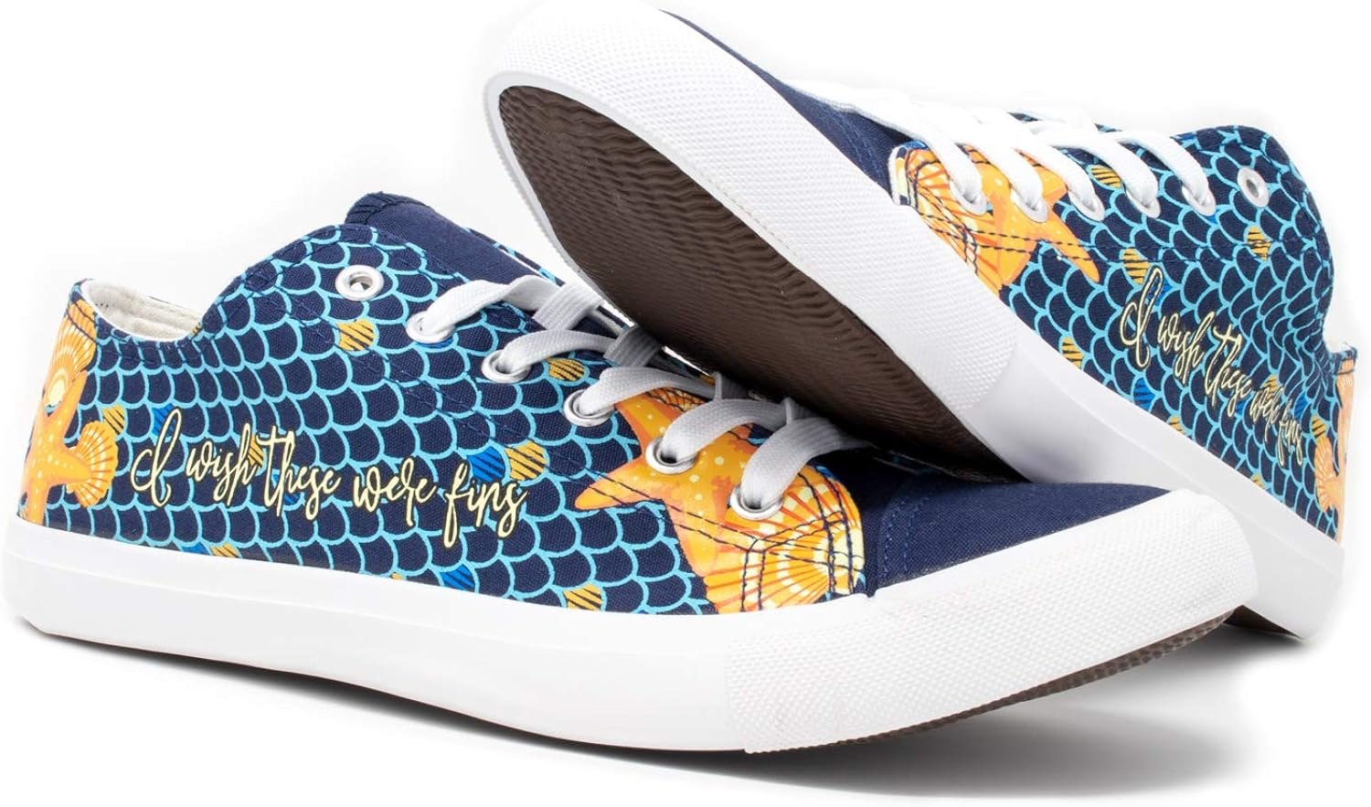 mermaid tennis shoes