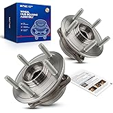 KAX 513324 2PCS Front Wheel Hub Bearing Compatible with Jeep Grand Cherokee 2011-2021, Dodge Durango 2011-2023, Jeep Grand Cherokee WK 2022,5 Lugs W/ABS