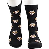 LEVLO Funny Clown Movie Socks Movie Fans Gifts Horror Movie Socks Art Clown Merchandisee