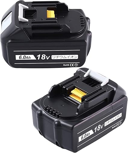 Amazon Boetpcr 互换 マキタ18vバッテリー Bl1860 18v バッテリー マキタ 18v 大容量 6 0ah マキタ18vバッテリー インパクト18vバッテリー マキタバッテリー 18v Bl1860 Bl10 Bl1840 Bl1850 Bl10b Bl1840b Bl1850b Bl1860b 対応 2個セットpse認証取得済み 日本国内
