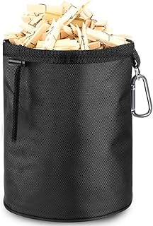 Infreecs Premium Wäscheklammerbeutel, Wäscheklammerkorb/Handtasche für Wäscheklammerbeutel/Klammersack/Klammerbeutel für bis zu 200-300 Wäscheklammern