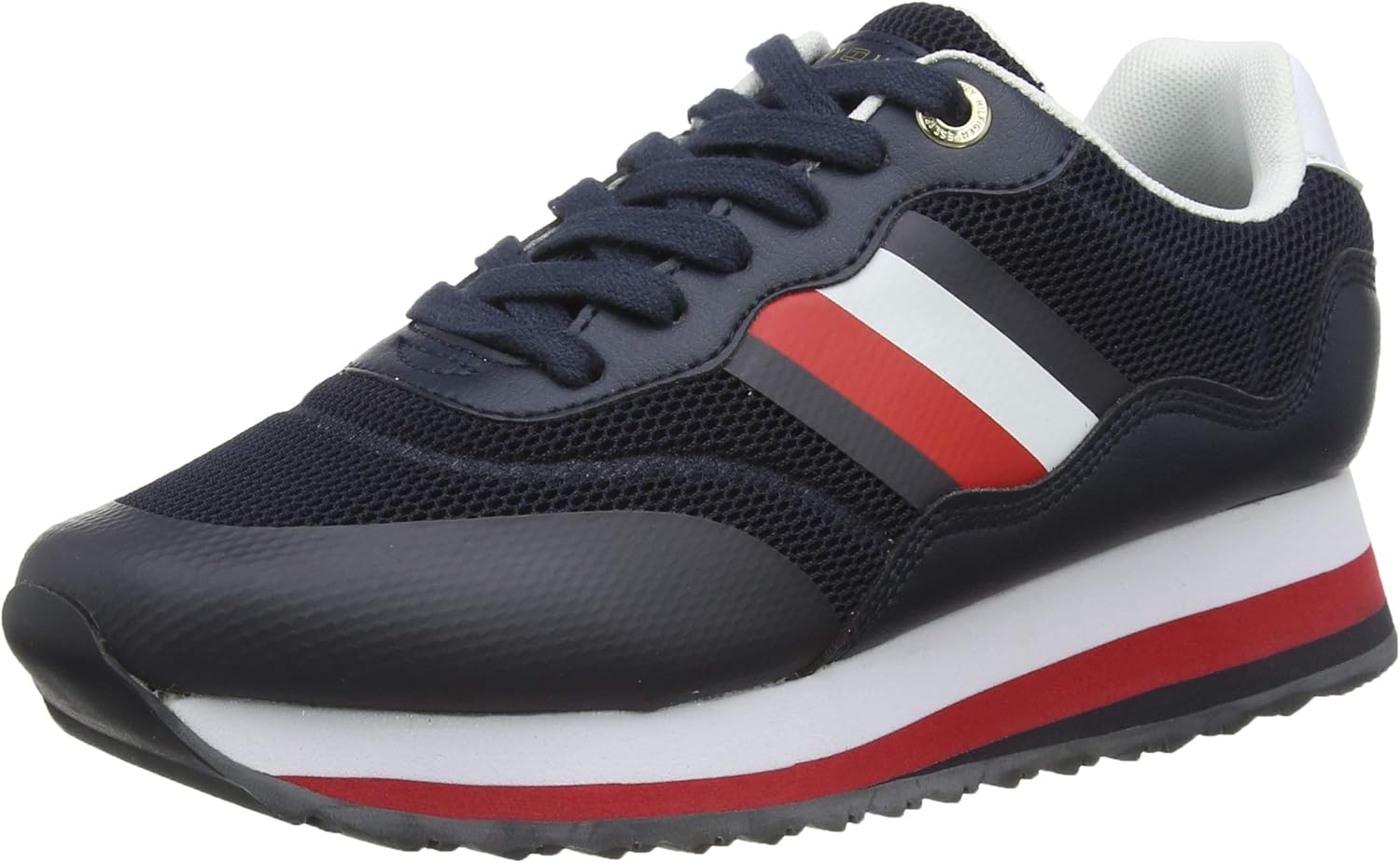 Tommy Hilfiger Damen Sporty Tommy Retro Runner Sneaker ...