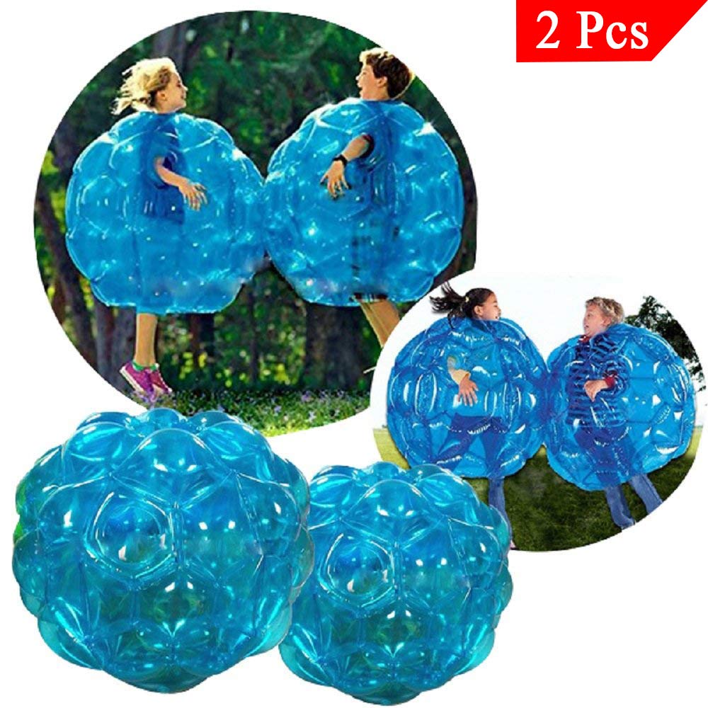 YOUTHUNION 60/90CM Inflatable Body Bubble Bumper Ball Durable PVC Body Bumpers for Children Kids