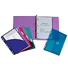 C-Line Mini Binder Starter Kit, Includes Binder, Index Dividers, Filler Paper and Binder Pockets, Colors May Vary, 1 Each (30100)