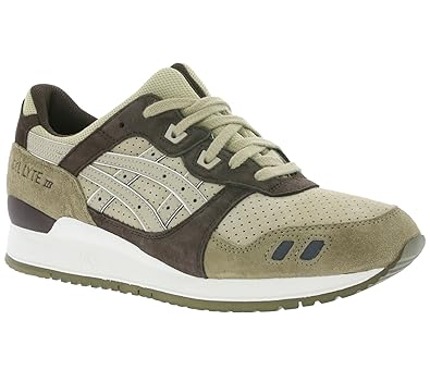 asics beige suede
