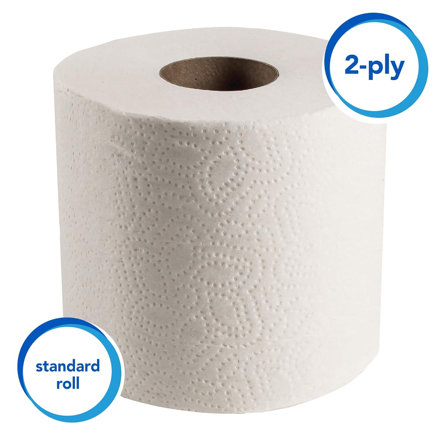 Scott Essential Professional Bulk Toilet Paper for Business (04460), Individually Wrapped Standard Rolls, 2-PLY, White, 80 Rolls / Case, 550 Sheets / Roll: Industrial & Scientific