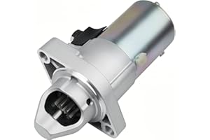 GREZUTON New Starter Compatible with 2006-2012 Honda Accord 2.4L, 2007-2011 CR-V Element 2.4L, 2006-2011 Civic 2.0L, 2006-2014 Acura TSX 2.4L, 2006-2008 CSX 2L 31200-RAA-A61 31200-RRA-A51 31200R40A01 17960N