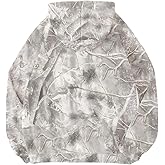 RoseSeek Women's Leopard Print Hoodies Long Sleeve Drawstring Cheetah Hoodies Y2k 90s Hooded Sweatshirt