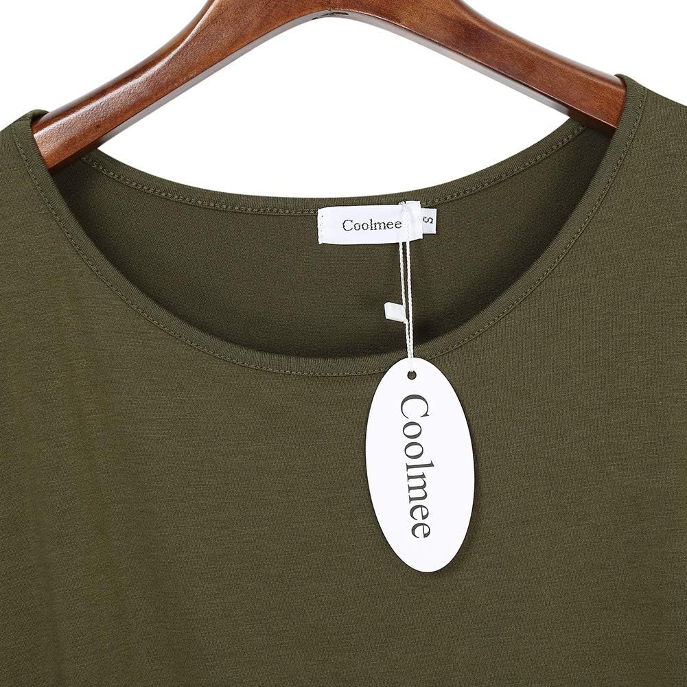 Coolmee Womens Maternity Dresses Casual Ruched Short Sleeve Irregular Bodycon Mini Dress for Women at  Women’s Clothing store
