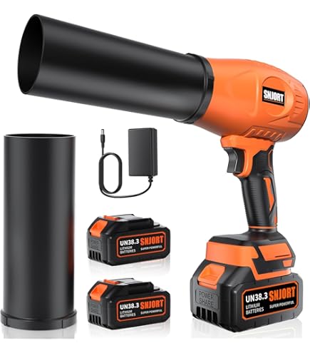 Soffiatore Turbo Senza Fili - Jet Pro Maxx Portatile Per Asciugatura Auto E Pulizia 200MPH Con Batteria Ricaricabile - Foto 5