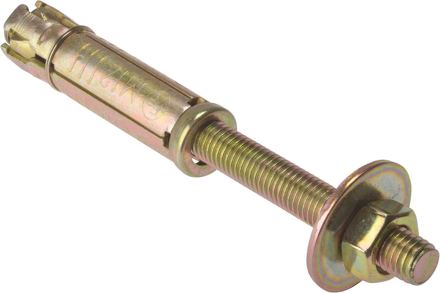 PB810M Masonry Anchor Projection Bolt Zinc Yellow Passivated