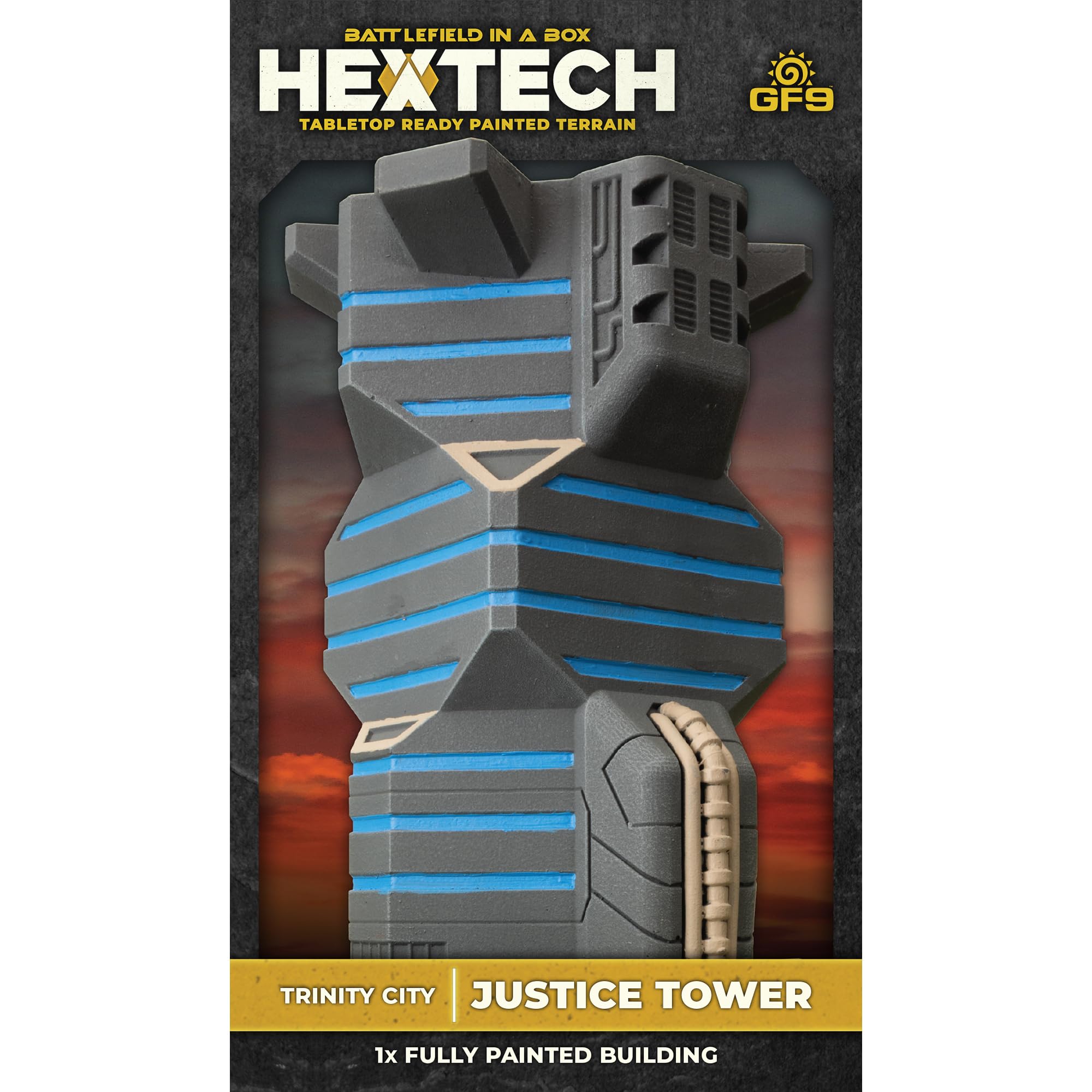 Gale Force Nine - HEXTECH - Trinity City - Justice Tower