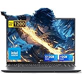 2025 ACEMAGIC LX16 Laptop, 16-inch FHD (1920 x 1200) Display,Intel Alder Lake-N N97 (4C/3.6GHz), 16GB DDR4 RAM, 512GB SSD, Wi