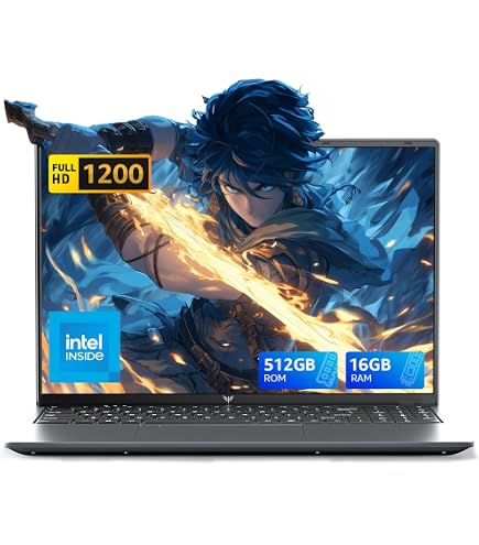 ACEMAGIC Laptop, Metallgehäuse, 15,6 Zoll FHD, 16 GB DDR4 512 GB SSD