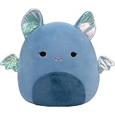 Squishmallows Original 14-Inch Este Muted Blue Bat - Official Jazwares Plush (Large)