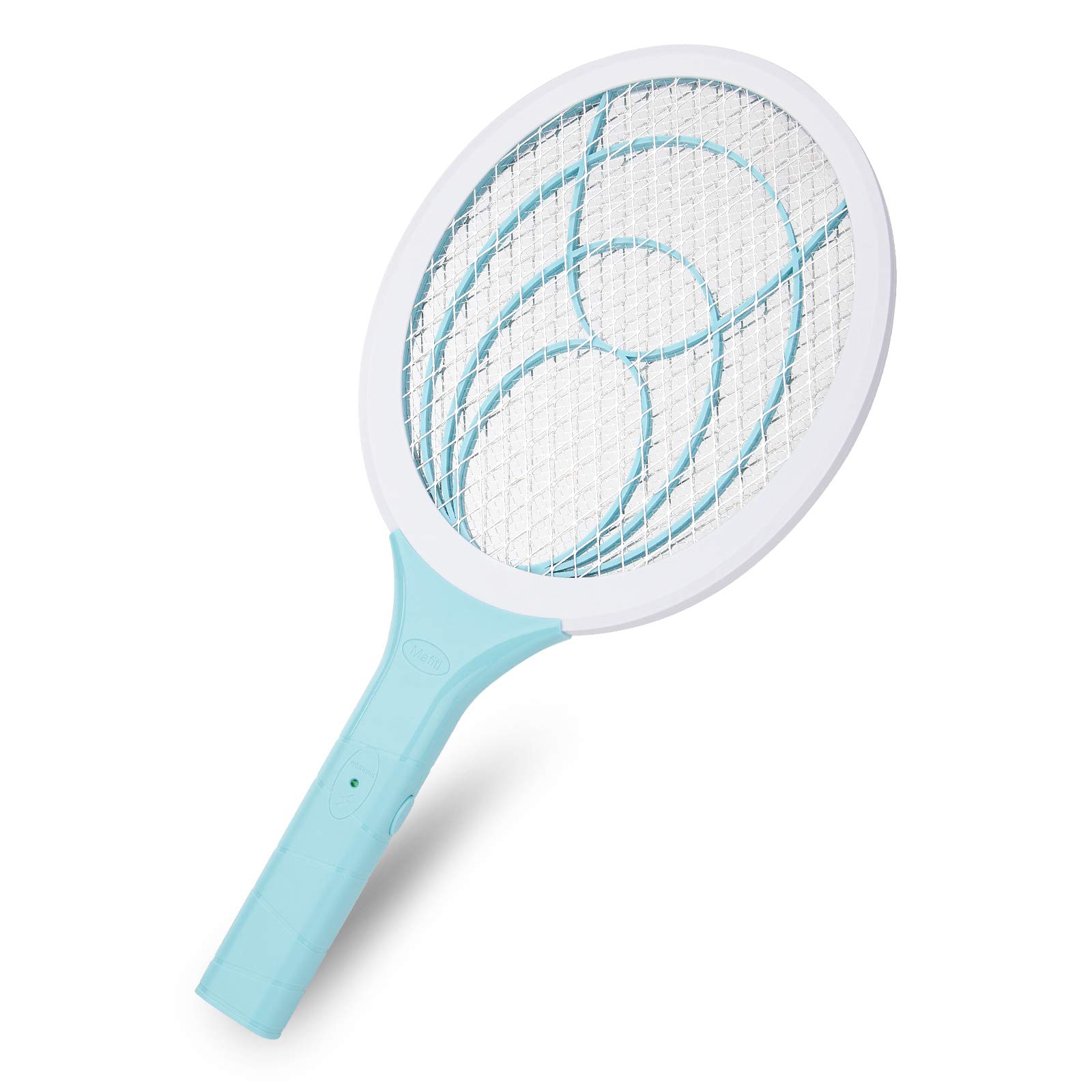 mafitiElectric Fly Swatter, Fly Killer Bug Zapper Racket for Indoor and Outdoor Pest Control, 2AA Batteries not Included