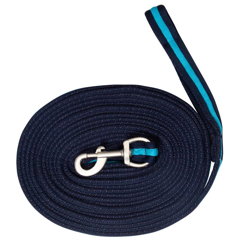 PFIFF 101196 Soft Sheet, Lunge Line, Swivel Carabiner Hook, Approx. 8.20 m