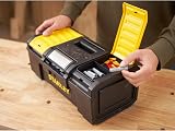 Stanley 16 Inch One-Touch Tool Box with Removable Tray Durable Storage view 5