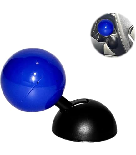 X AUTOHAUX Engine Start Button Cover For Ford Mustang 2015-2021 - Blue Aluminum Overlay