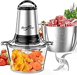 Meat Grinder, 500W Powerful Food Processor with