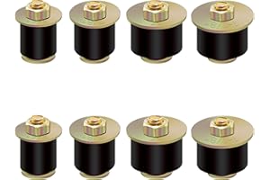 Japtend 8pcs Expandable Freeze Rubber Plugs, 4 Sizes Automotive Rubber Freeze Frost Expansion Plugs Fit Hole 3/4" 7/8" 1" 1-1/8" (19mm - 31mm)