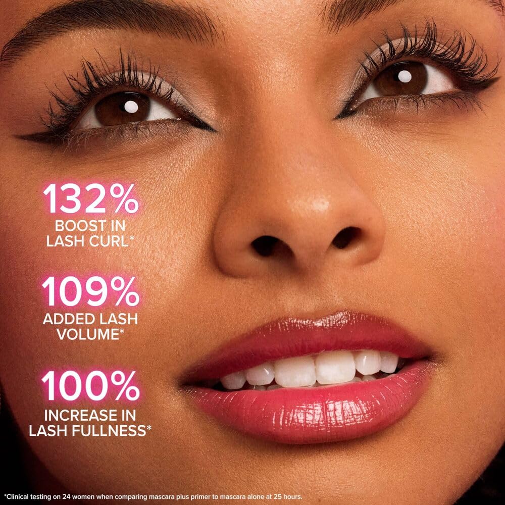 Too Faced Foreplay & Better Than Sex Duo | Dramatic Volume + Length Mascara and Primer Gift Set, 0.54 Fl Oz, Black