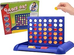 SHUYUE 4 in A Row Board Games Foldable Line up 4