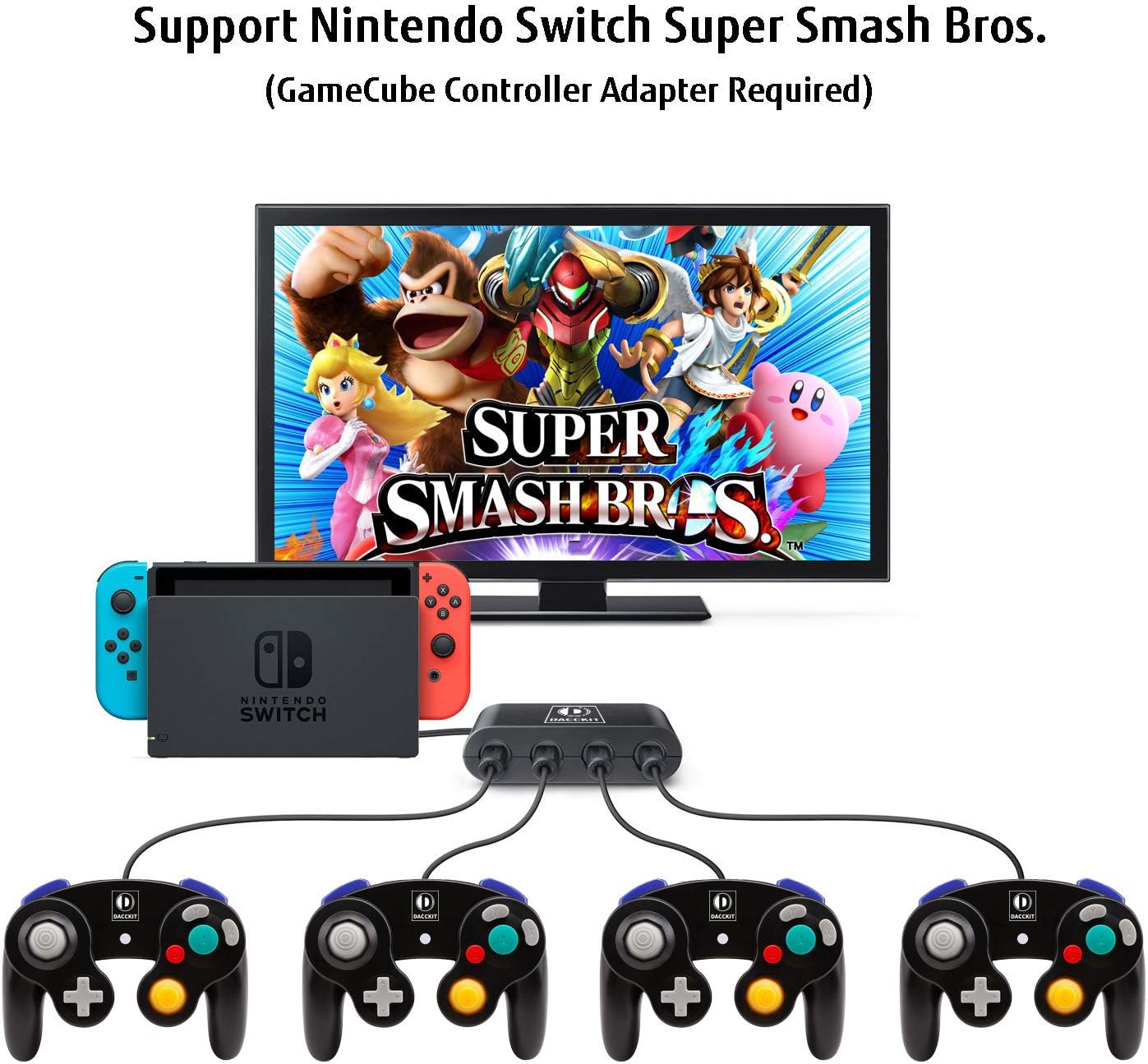 gamecube controller 4 pack