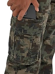 Wrangler Authentics Boys' Cargo Pant, Tech Forest