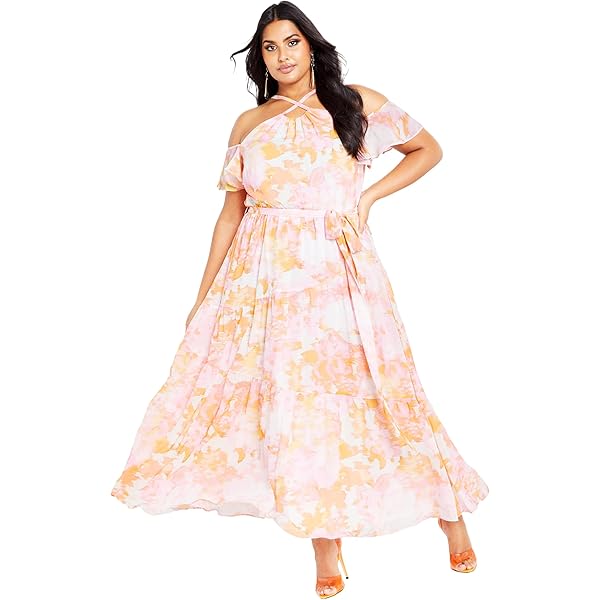 City Chic Women's Plus Size Janey Maxi Dress, 16 at Amazon Women's Clothing  store