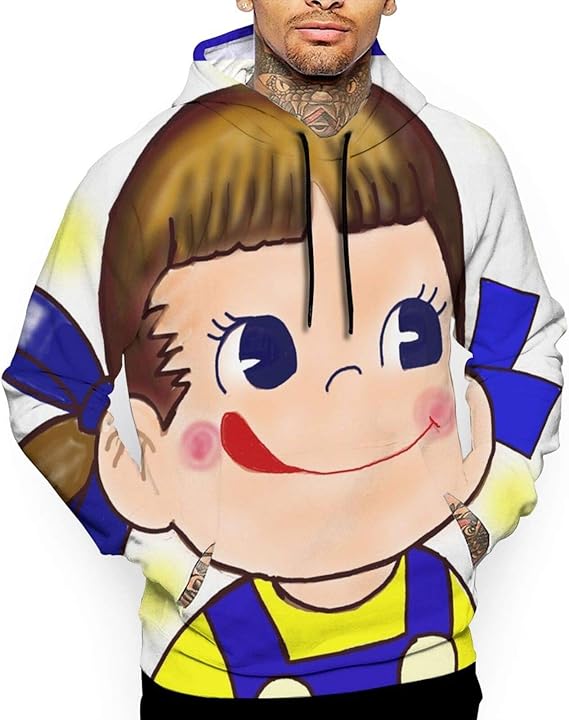 Amazon Co Jp ペコちゃん パーカー メンズ 秋服 柔らかく快適 フード付きセーター スウエット ヒップホップ ストリート レディース Hiphop スウェット プルオーバー 冬 服 ファッション小物