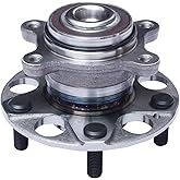 TUCAREST 512256 Rear Wheel Bearing and Hub Assembly Compatible with 2006-2011 Ho-nda Civic (DX, LX, Si, EX, GX) /2006-2008 2009-2011 Ac-ura CSX [5 Lug W/ABS;512257]