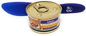 SIMPLY NOURISH Source Wet Cat Food Kitten Chicken Recipe, Tender Morsels 3oz (Pack of 12) and Especiales Cosas Spatula