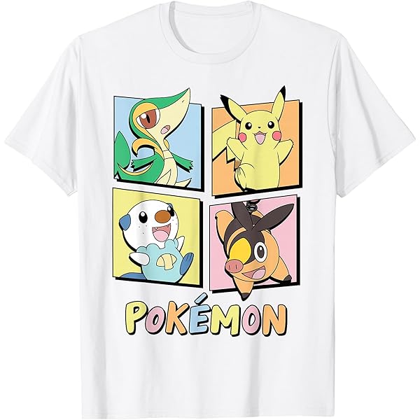 Amazon.com: Pokémon - Pikachu Snivy Tepig Oshawott Gen V Starters