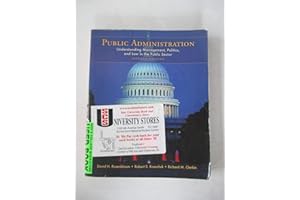 Public Administration: Understanding Management, Politics, and Law in the Public Sector