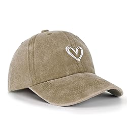 Vintage Washed Baseball Cap Women - Adjustable