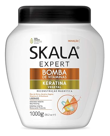Amazon Com Skala Hair Treatment Cream Keratin Keratina 35 2oz
