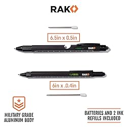 RAK Multitool Pen - Multi-Tool Pens, LED