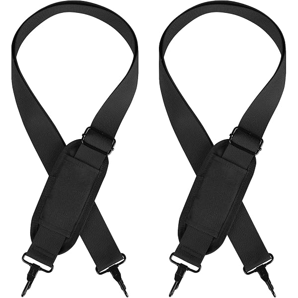 Yinfente Sangles Épaule Rembourrées Réglables - Lot De 2 - Pour Sac Ordinateur, Instrument