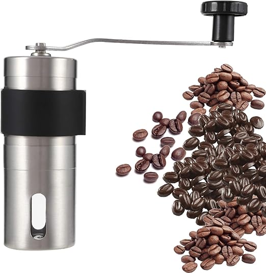 Molinillo de café manual original de acero inoxidable, molinillo de Molinillo de café manual original de acero inoxidable, molinillo de