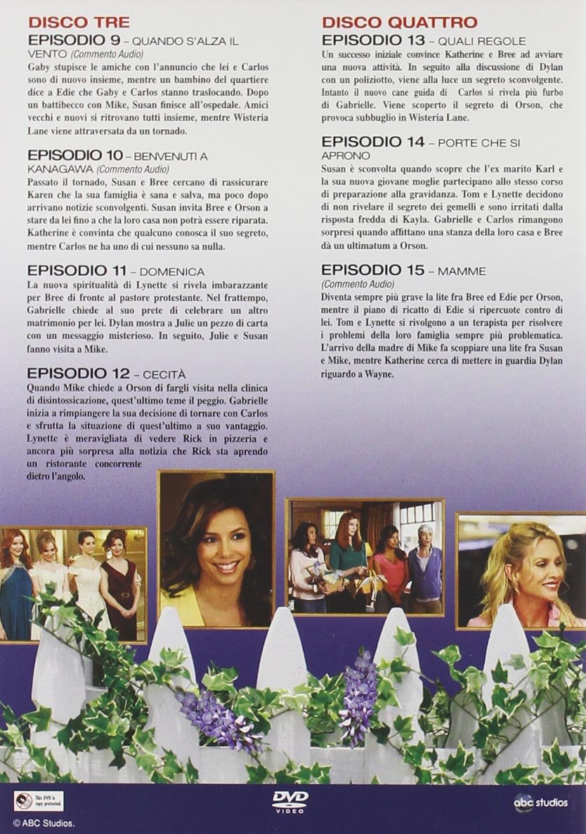 Amazoncom Desperate Housewives Stagione 04 Import Italien