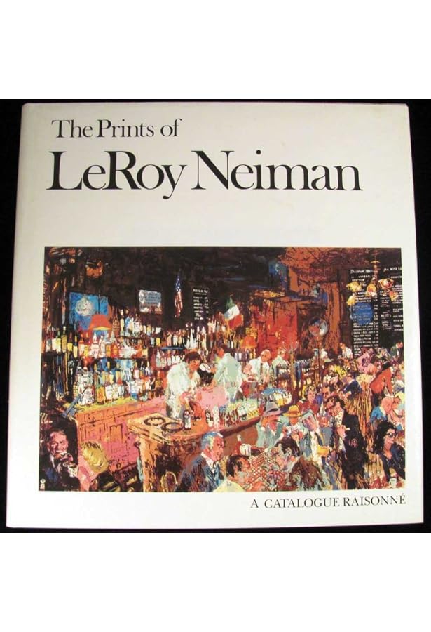Œuvre D'art Signée LeRoy Neiman "PARIS FRANCE" - Pop Art, Encadrée 15x12 Pouces, Neuf
