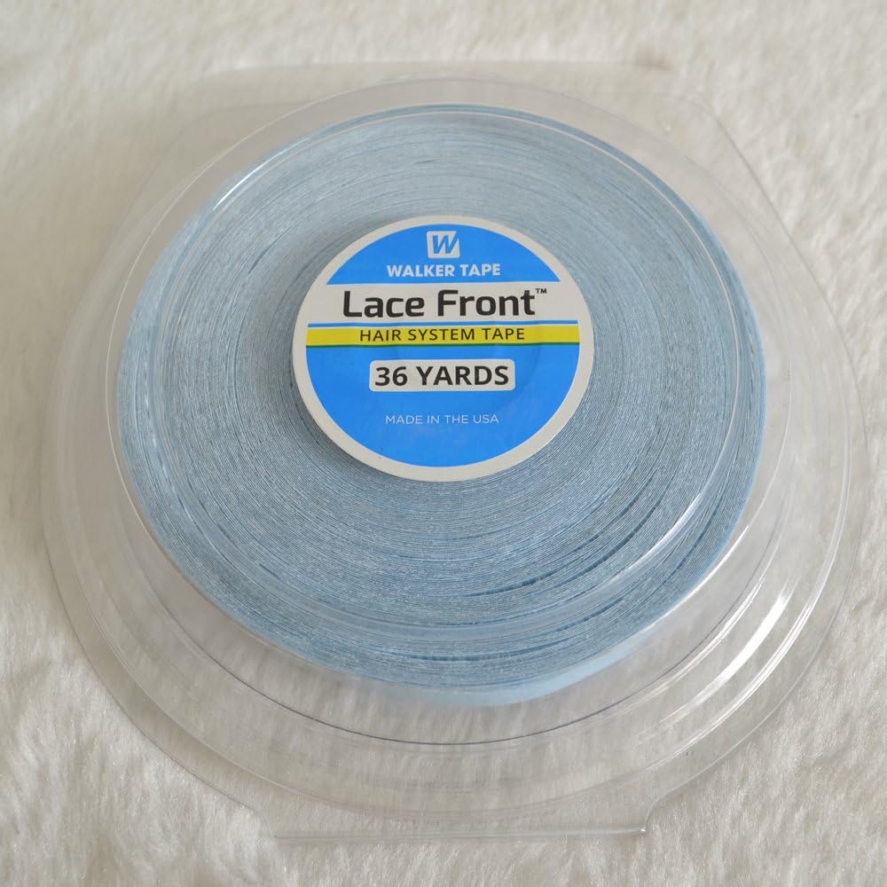AIRAO "Lace Front" WalkerTape Bonding Tape Adhesive for Toupee Wig Hairpiece Hair Extensions 1pc(36 Yards Length & 1/2 Inch(1.27cm) Width) - Image 3