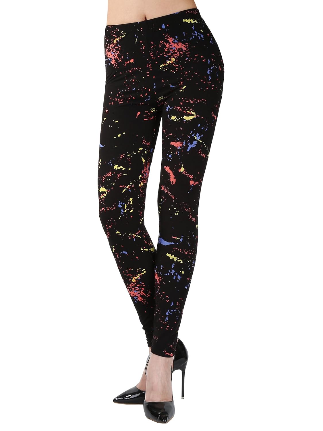 80s jean skirt with leggings